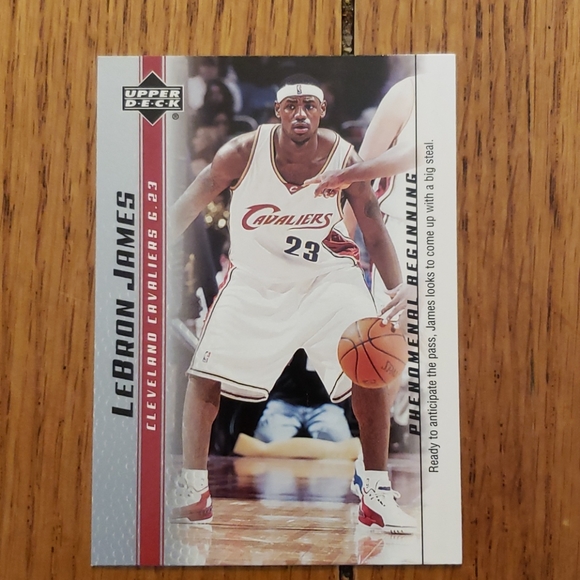 LeBron James Cleveland cavaliers basketball card